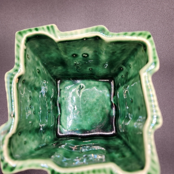 Vintage MCM Bamboo pattern vase - Picture 2 of 8